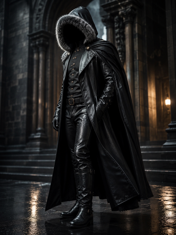 Leather Trench Coat