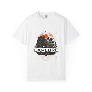 Explore The Next | Unisex Garment-Dyed T-shirt