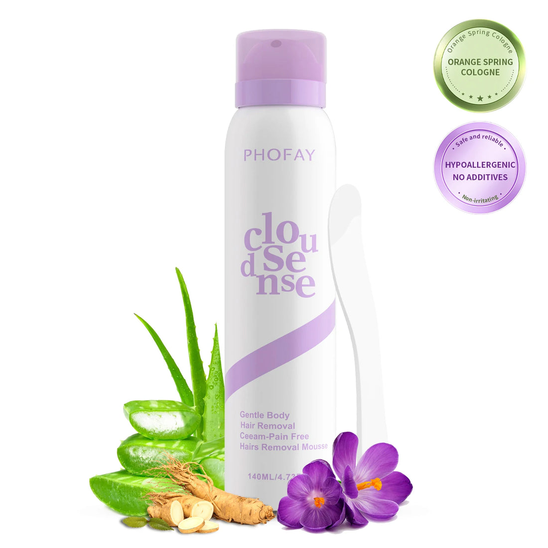 Nourishing Hair Removal Mousse Spray