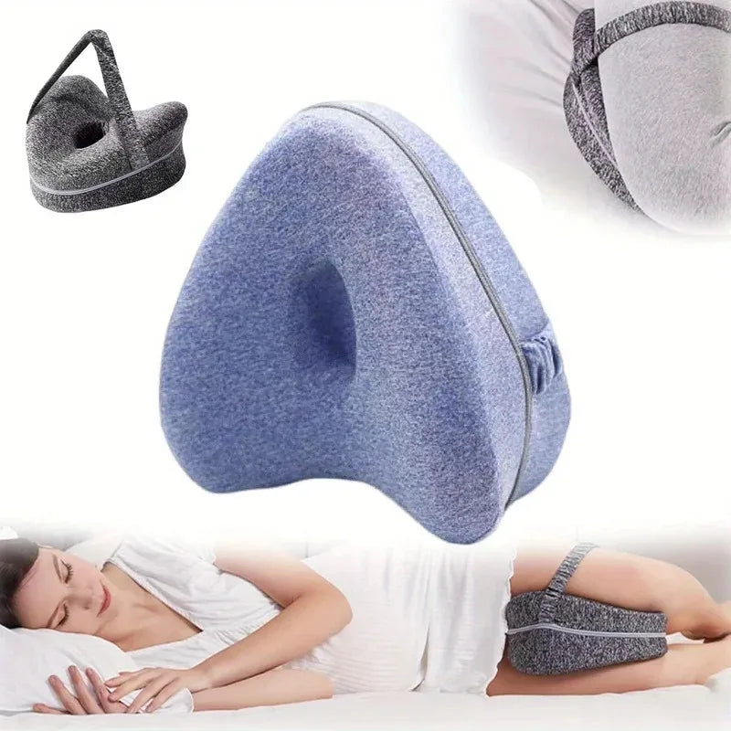 CloudComfort Memory Foam Knee & Leg Support Pillow