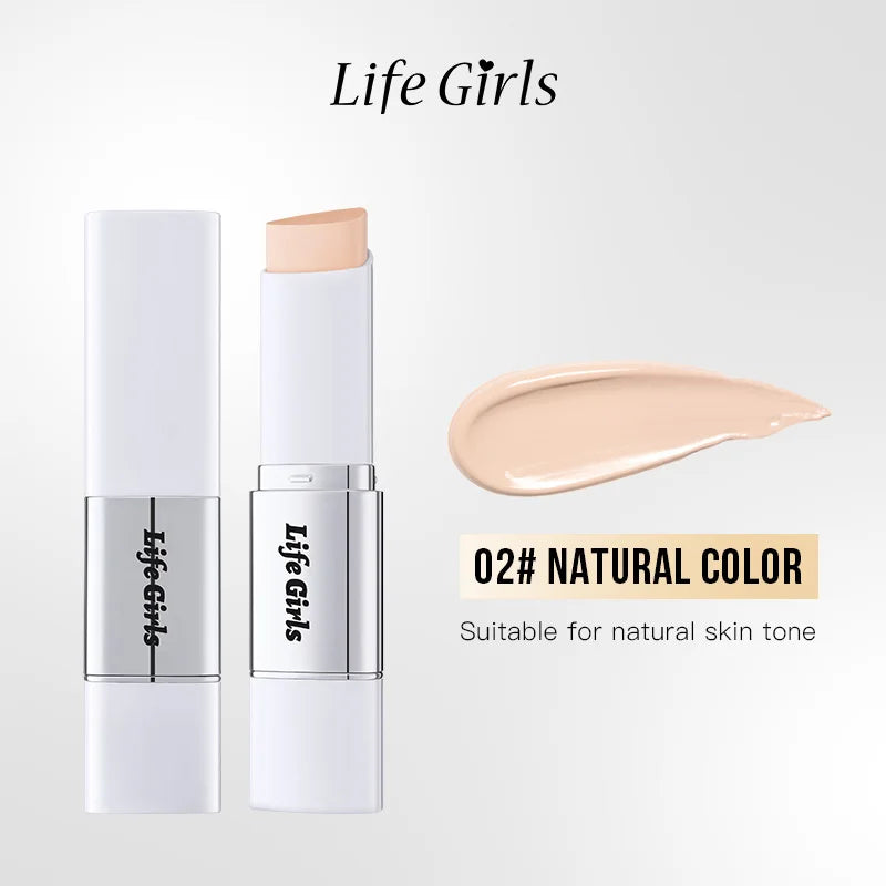 2-in-1 Foundation Stick & Brush – Self-Adjusting Shade