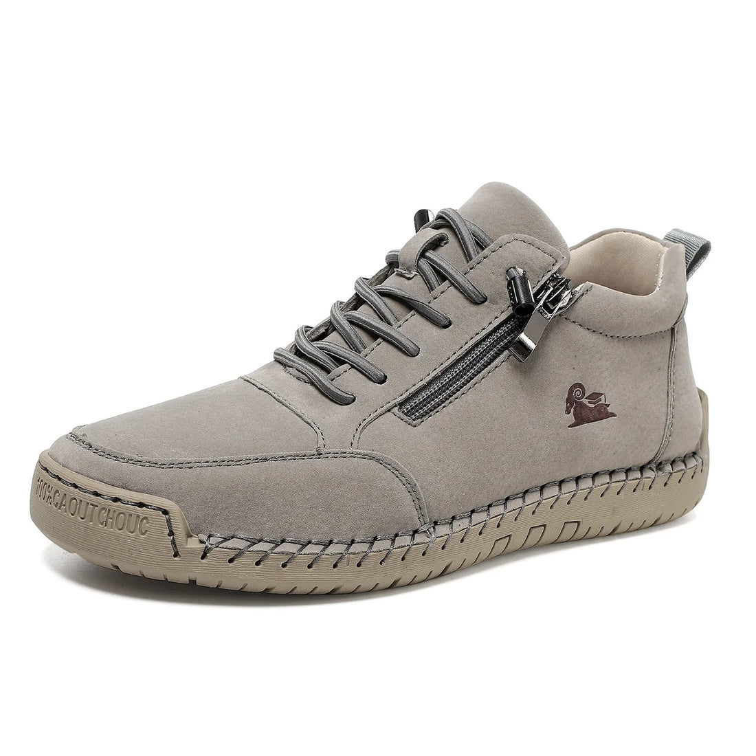 Chic Side-Zip Walking Shoes – Women's All-Day Comfort Sneakers