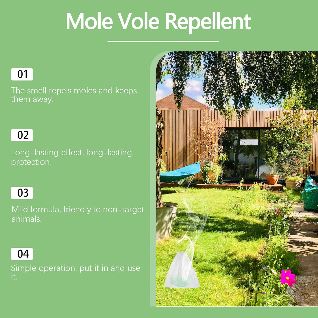 Lumvrafy Mole Repellent Pills